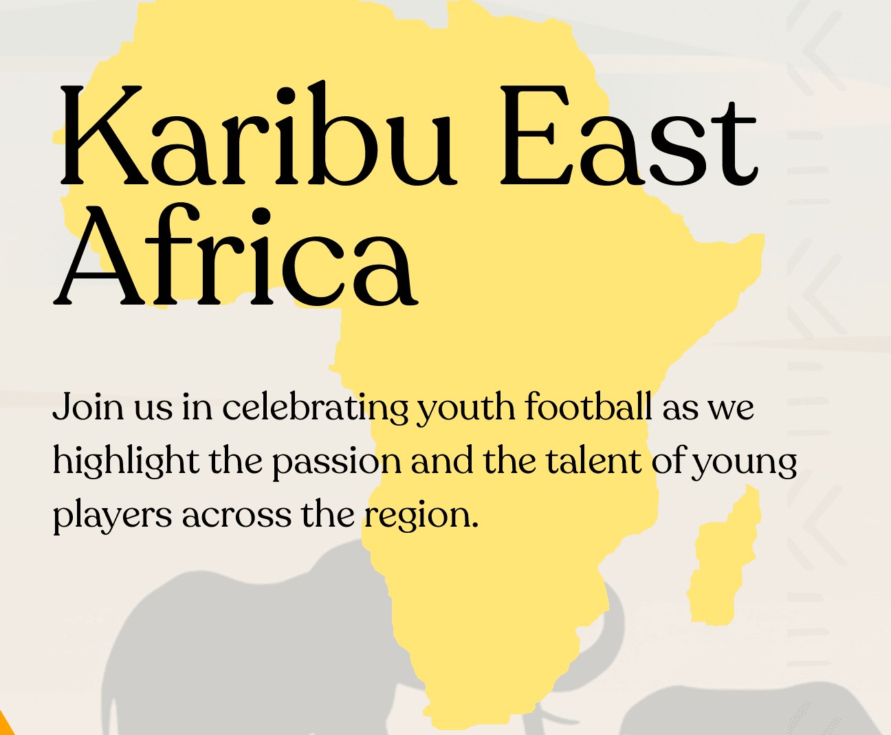 Africa map artwork from the tournament profile
